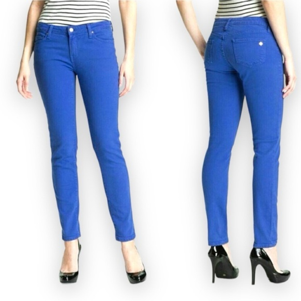 Kate Spade Broome Play Hooky Women Skinny Jeans Blue Size 24